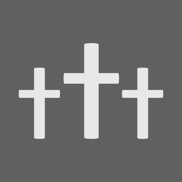 Easter Crosses Craft Stencil