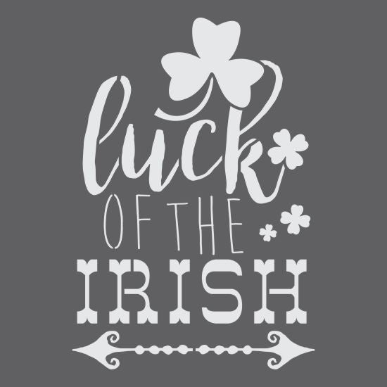 Luck of the Irish Craft Stencil