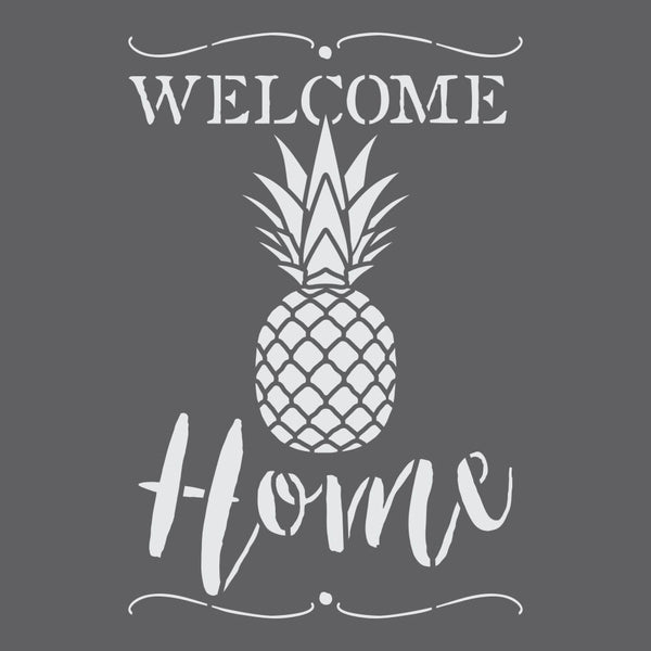 Welcome Home Craft Stencil