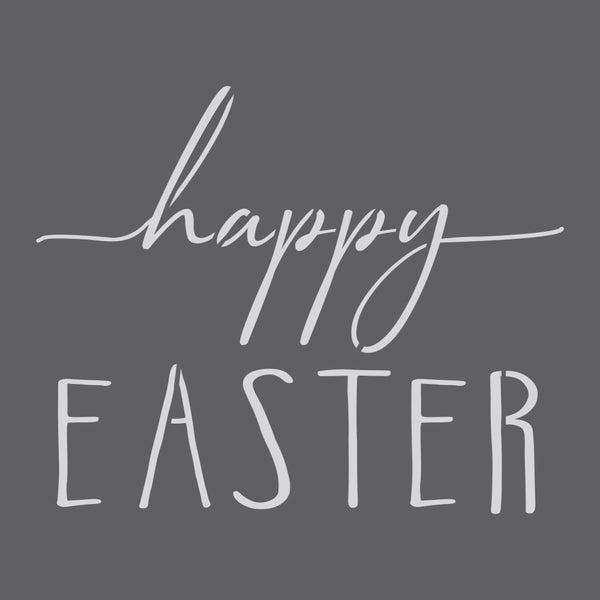 Happy Easter Craft Stencil