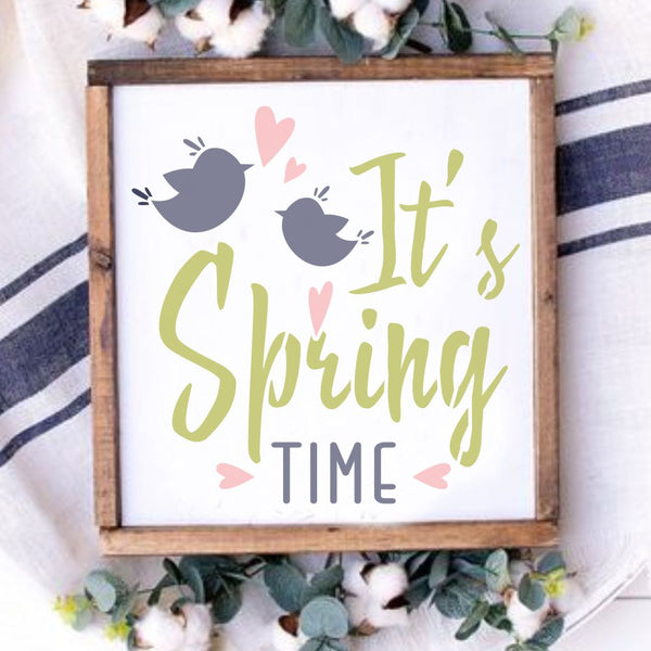 It's Springtime Craft Stencil