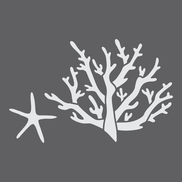 Coral Craft Stencil