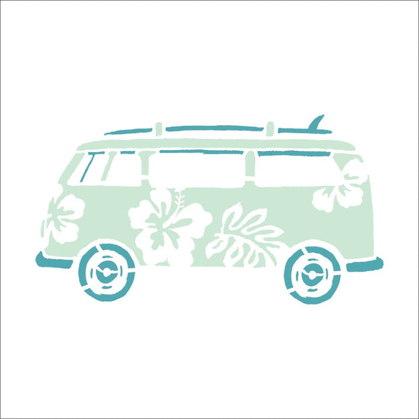 Surf Van Craft Stencil