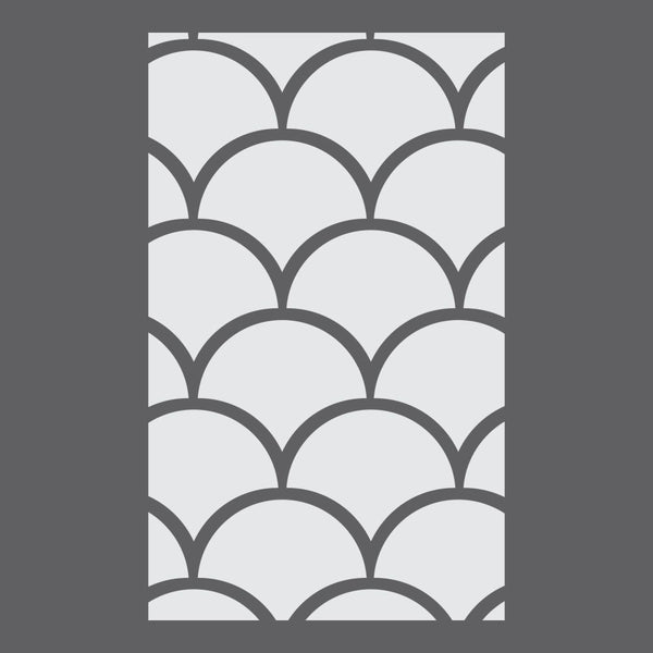 Scales Designer Craft Stencil