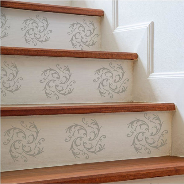 Victorian Baroque Designer Craft Stencil