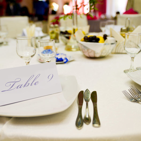 Ballroom Wedding 8 Piece Craft Stencil Kit