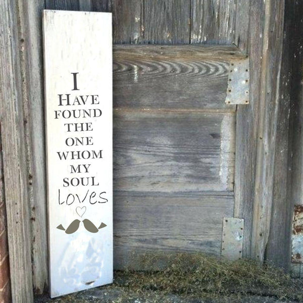 Love Divine Wedding 3 Piece Craft Stencil Kit