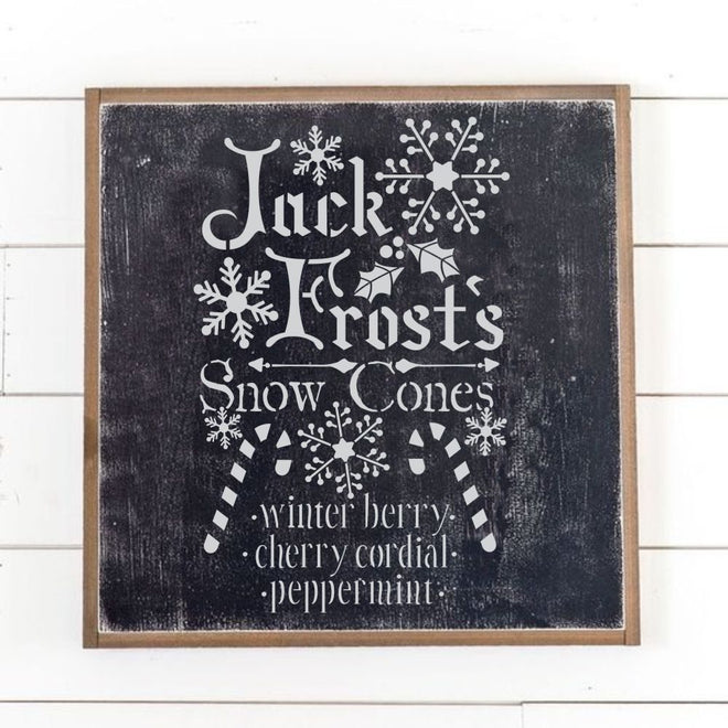 Winter Craft Stencils