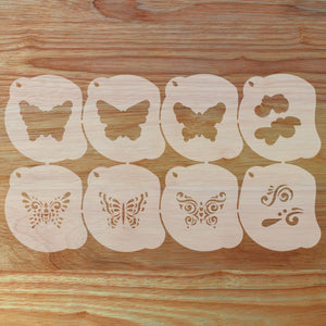 Butterfly Face Painting Stencil Set
