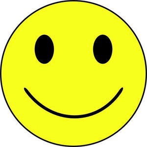 Smiley Face Stencil