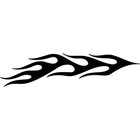 Smoldering Flame Stencil