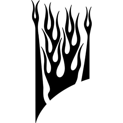 Hades Flame Stencil
