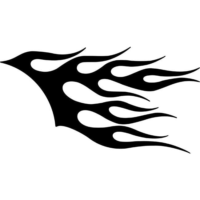 Roasting Flame Stencil
