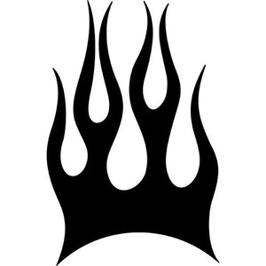 Blaze Flame Stencil