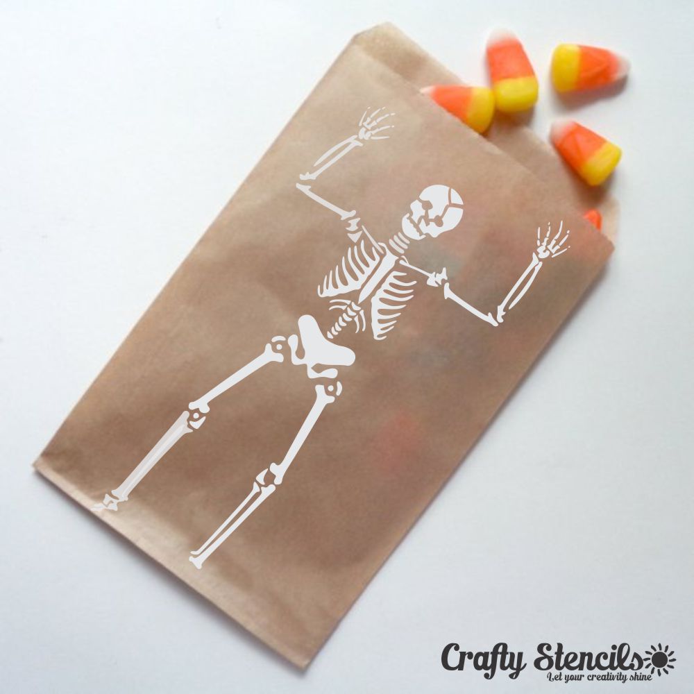 Skeleton 01 Stencil