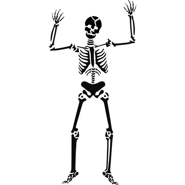 Skeleton 01 Stencil