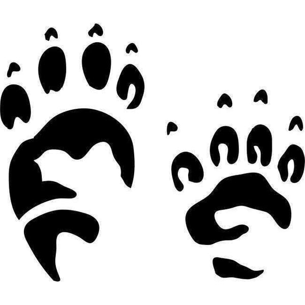 Animal Track Stencils