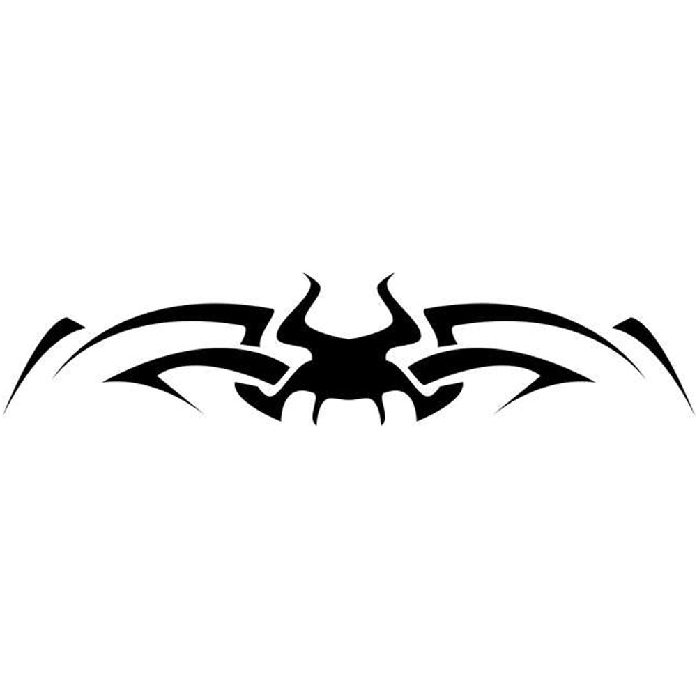 Spider Tribal Tattoo Stencil