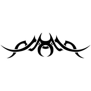 Biohazard Tribal Tattoo Stencil