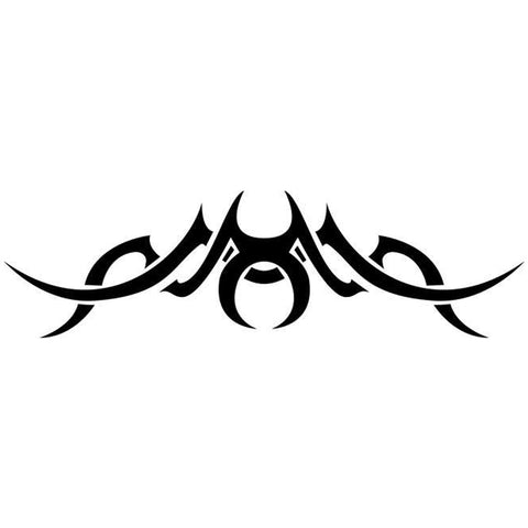 Biohazard Tribal Tattoo Stencil