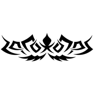 Star Tribal Tattoo Stencil