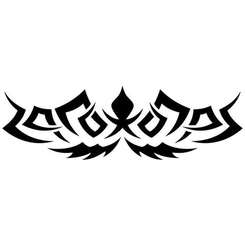 Star Tribal Tattoo Stencil