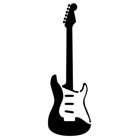 Electric Guitar Stencil