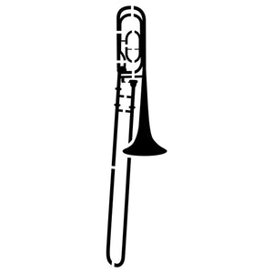 Trombone Stencil