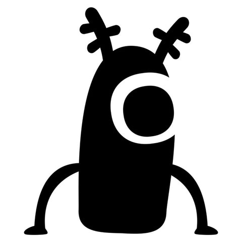 Plankton Monster Stencil