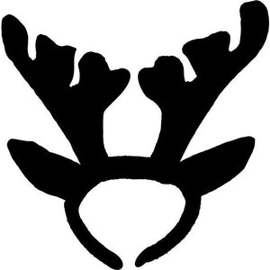 Reindeer Antlers Stencil