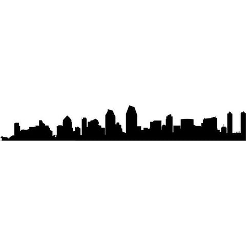 San Diego City Stencil