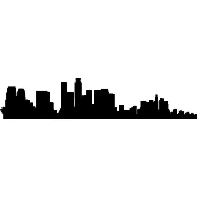 Los Angeles City Stencil