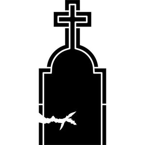 Gravestone Stencil