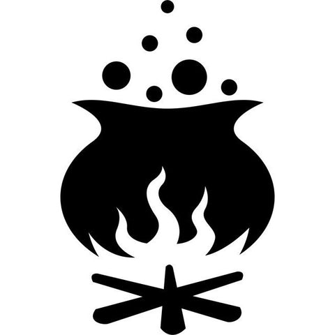 Cauldron Stencil