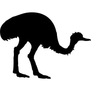 Ostrich Stencil