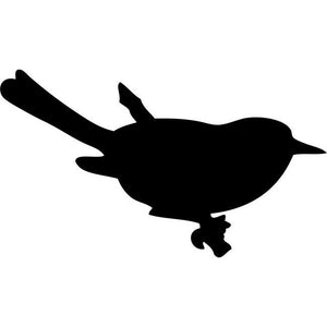 Perched Bird Stencil