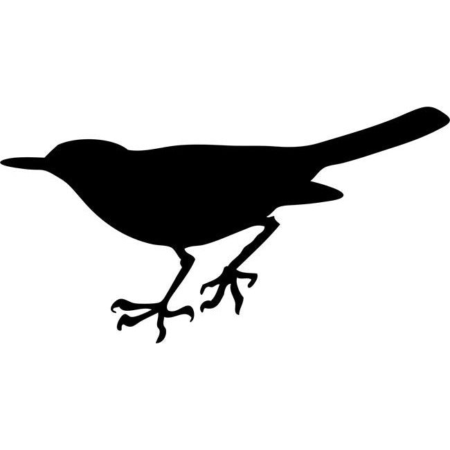 Warbler Stencil