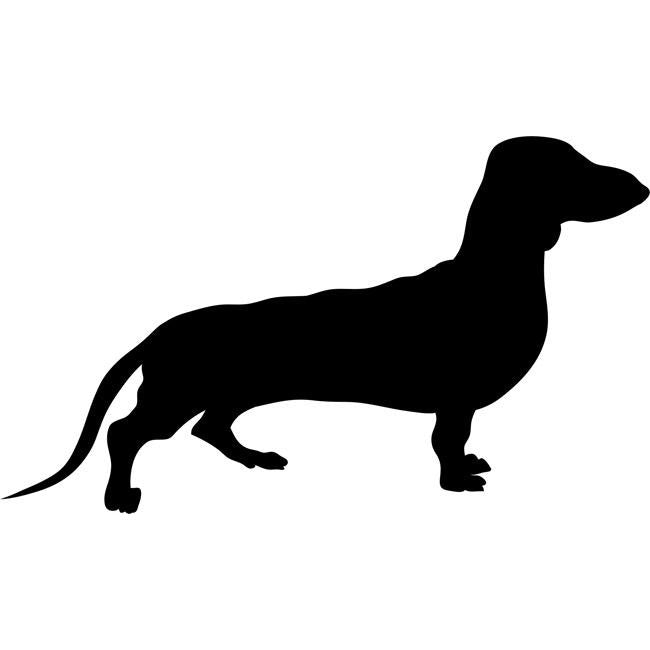 Dachshund Dog Stencil