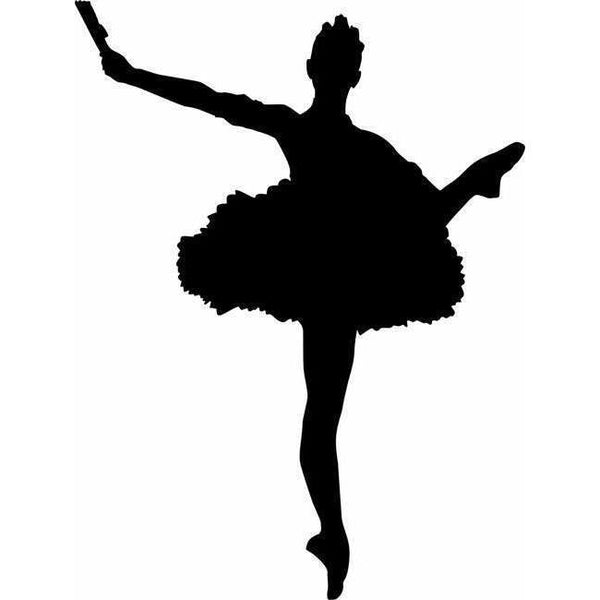 Ballet Dancer Stencils