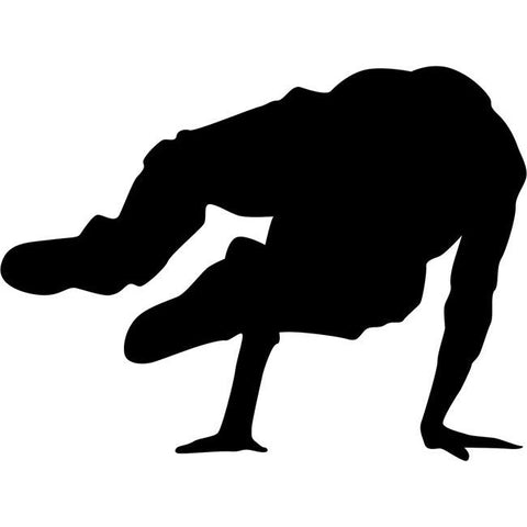 Break Dance Stencil 01