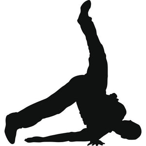 Windmill Break Dance Stencil