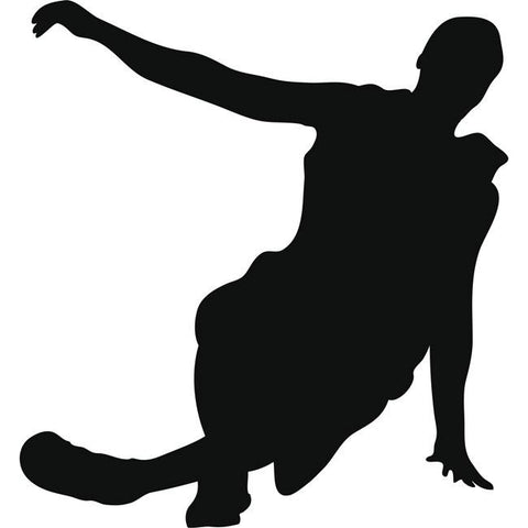 Six-Step Break Dance Stencil
