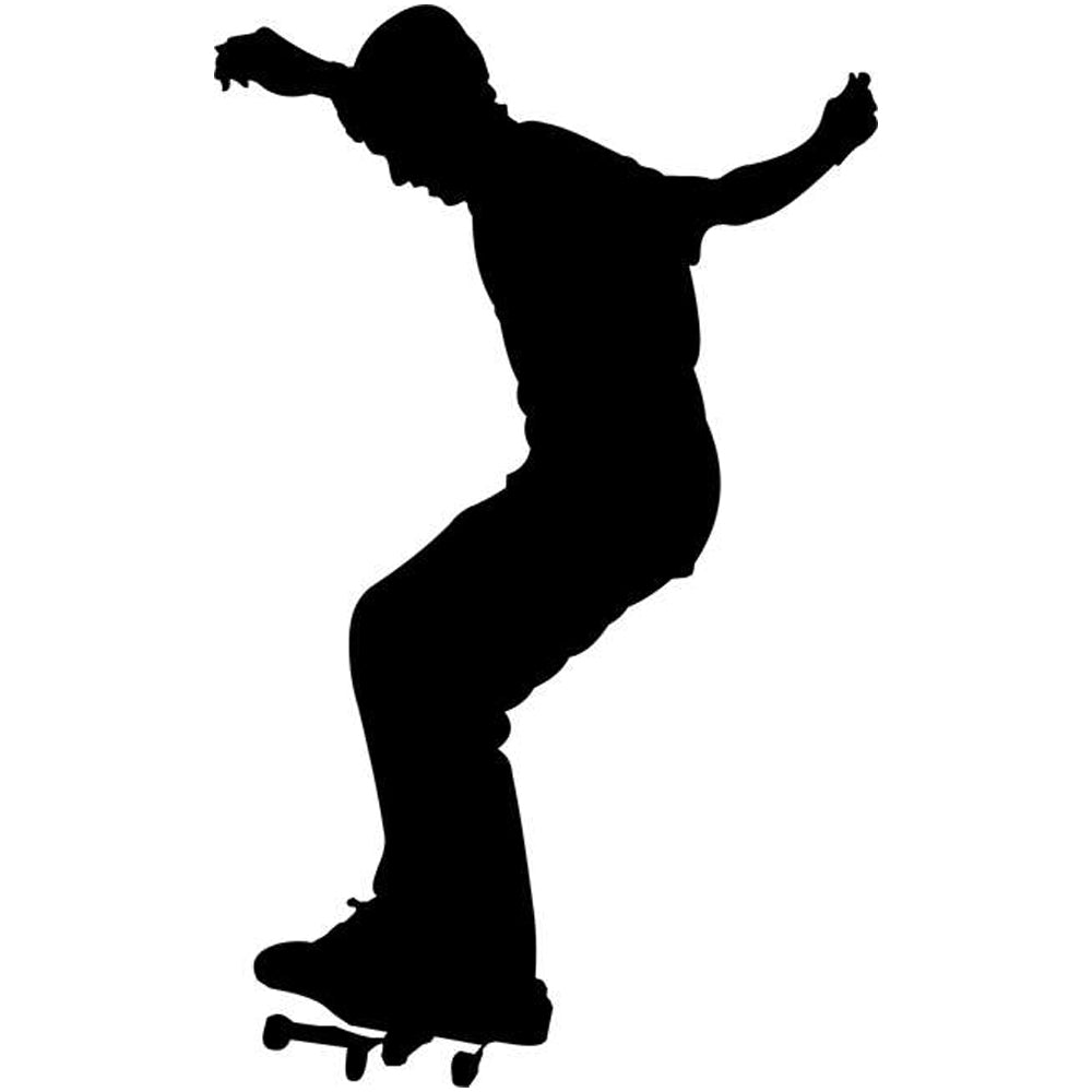 Boardslide Skateboarding Stencil