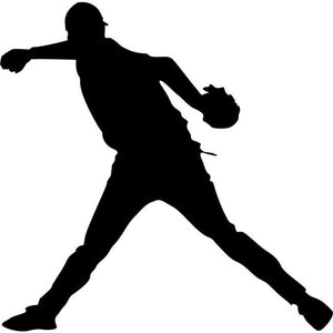 Change-Up Baseball Stencil
