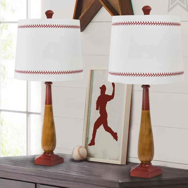 Baseball Player Stencils