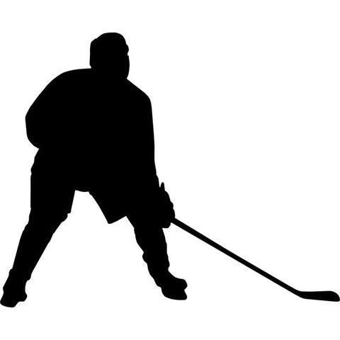 Defensemen Hockey Stencil