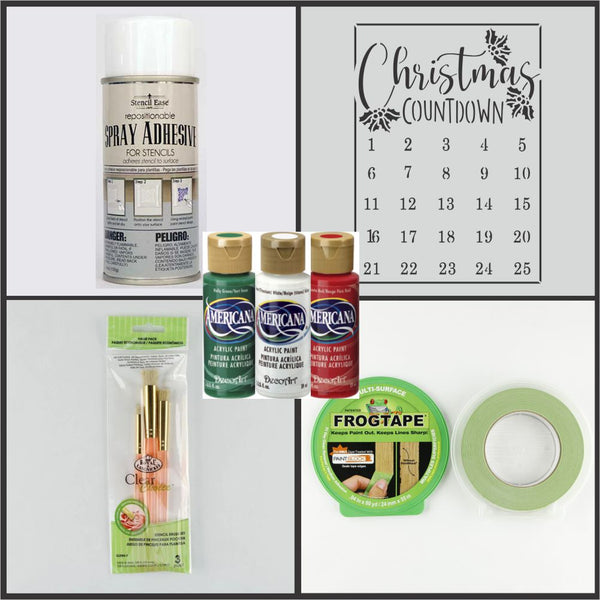 Christmas Countdown Calendar Project Kit