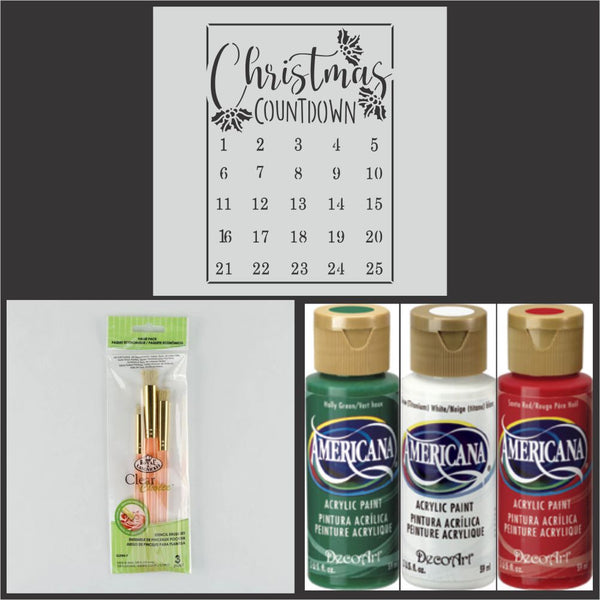 Christmas Countdown Calendar Project Kit