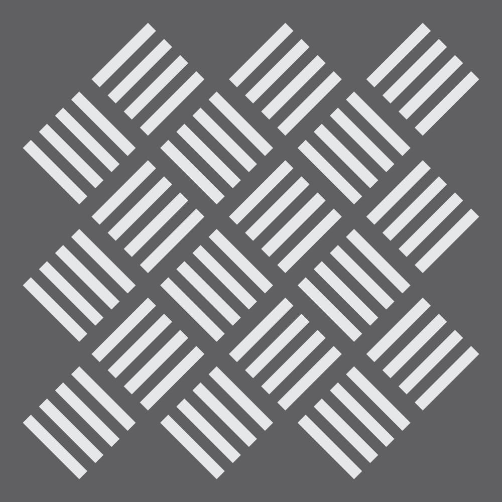 Cross Hatch Mini Craft Stencil