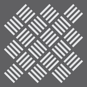 Cross Hatch Mini Craft Stencil
